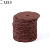 DRELD 36pcs dremel accessories 24mm Abrasive Disc Cutting Discs Reinforced Cut Off Grinding Wheels Rotary Blade Cuttter Tools