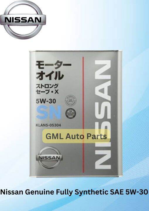 Nissan Genuine Fully Synthetic SAE 5W30 Oil for Nissan Juke / Almera