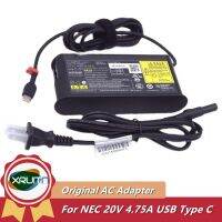 For Lenovo/ NEC Genuine Laptop AC Power Adapter Charger 95W 20V 4.75A Type-C Port A19-095P1A Supply New original warranty 3 years