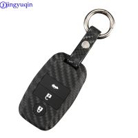 ☾ jingyuqin Key Case Cover Carbon for KIA Ceed K3 K4 K5 Sportage R QL KX5 Sorento KX3 KS3 RIO Cerato Optima Frote Soul 3B