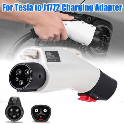For Tesla to J1772 Fast Charging Adapter Electric Vehicle Charger Max 60A&amp;250V