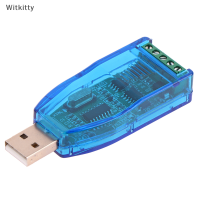 Witkitty ตัวแปลง USB เป็น RS485สำหรับอุตสาหกรรมการป้องกันการอัพเกรด RS232ความเข้ากันได้ V2.0มาตรฐาน RS-485โมดูลบอร์ดตัวเชื่อมต่อ