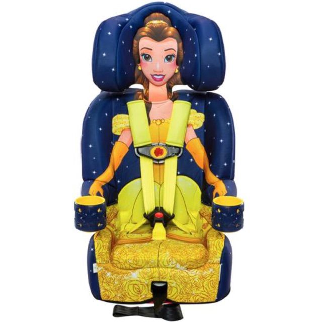 นำเข้า🇺🇸 คาร์ซีทสำหรับเด็กโต เจ้าหญิงเบลล์ ใช้ได้ตั้งแต่1ขวบถึง12ขวบ KidsEmbrace Disney Belle Combination Booster Car Seat