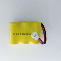 700mAh nickel 3.6V cadium rechargeable battery pack Radio controlled car battery 5 # 2/3AA battery