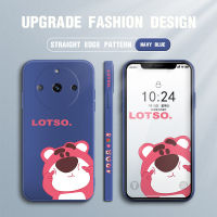 Casing Ponsel สำหรับ Realme 11 5G Realme 11 Pro 5G Realme 11 Pro + 5G Realme Narzo 60 5G OPPO Reno10 Pro + 5G ใหม่ตัวการ์ตูน Lotso Square ปลอกซิลิโคนน้ำคลุมทั้งหมดเคสป้องกันทนแรงกระแทกกล้อง