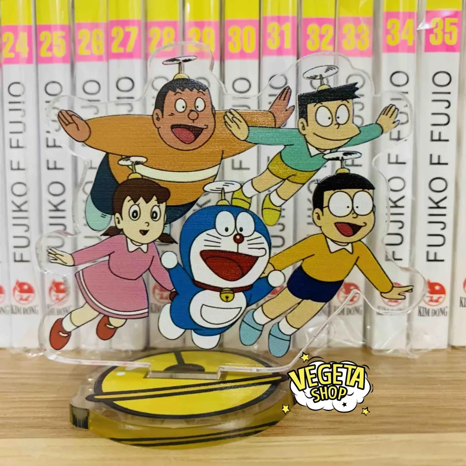 Mô Hình Tượng Standee Acrylic Mica 2 Mặt - Doremon Doraemon Nobita Shizuka  Xuka Chaien Jaian Suneo Xeko - 8~10Cm | Lazada.Vn