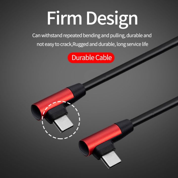 double-type-c-cable-90-degree-right-angle-elbow-data-cables-20v-3a-60w-pd-fast-charging-type-c-to-type-c-cord-0-2m-0-5m-1m-2m
