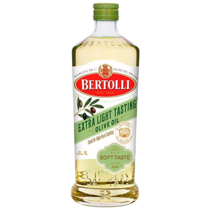 Bertolli Extra Light Tasting Olive Oil เบอร์ทอลลี น้ำมันมะกอก