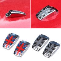 20211pair UK Design Style Car Window Wiper Washer Spray Nozzle Covers For MINI Cooper R55 R56 R57 R58 R59 F56 F55