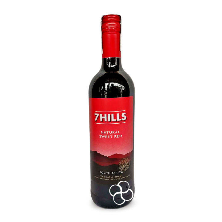 7 Hills Natural Sweet Red Wine 750mL | Lazada PH