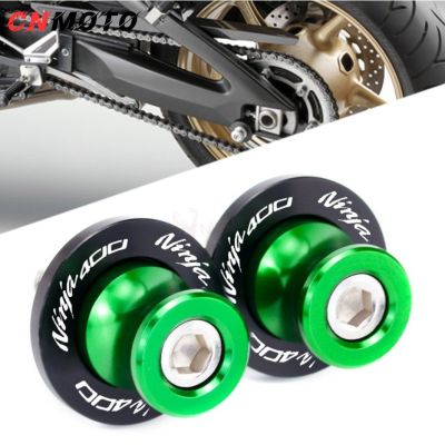 For Kawasaki Ninja 400 2018-2023 Motorcycle Accessories 8MM Swingarm Spool Sliders CNC Swingarm Spools Sliders Cover Ninja400 1