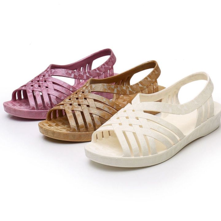 ขายดีที่สุด-ioztt2023-new-brand-sandals-non-slip-2022-flat-slippers-plastic-female-garden-shoes-hot-sale-footwear-cheap