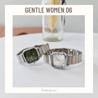 นาฬิกา ผู้หญิง นาฬิกาข้อมือ ผญ รุ่น Gentle Women 06 สายแสตนเลส 100% กันน้ำ กันเหงื่อได้ สายไม่คม งานพรีเมี่ยมนำเข้าจากเกาหลี