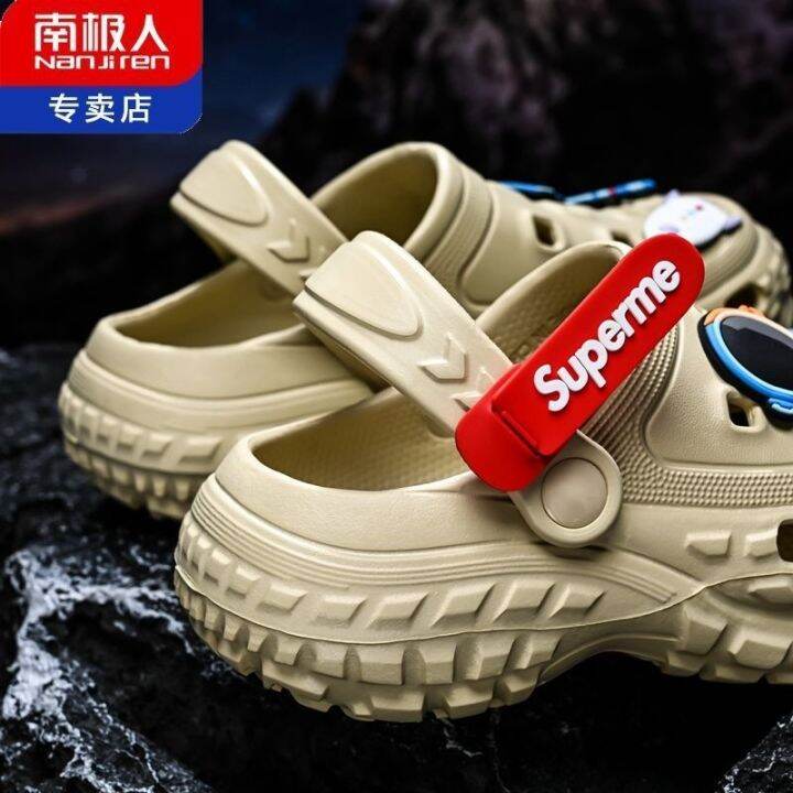 hot-sale-antarctic-childrens-hole-shoes-summer-new-boys-outerwear-casual-non-slip-baby-middle-aged-and-older-outdoor-beach