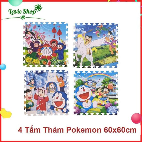 Bộ 4 miếng thảm xốp mềm lót sàn như hình 60x60cm 1 miếng - ảnh sản phẩm 1