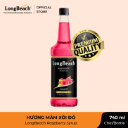 Siro Mâm Xôi Đỏ - LongBeach Raspberry Flavoured Syrup 740ml