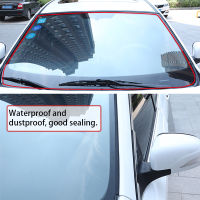 SEAMETAL Car Rubber Seal Strips Roof Window Sealing Trim Auto Rubber Sealant Stickers Accessories