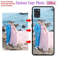 Custom Photo Glass Case For Samsung Galaxy A14 A23 A04S A33 A34 A04e A53 A54 A04 S S20 S21 S22 S23 Plus Ultra 5G Silicone Cover