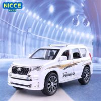 Nicce 1:24 Toyota Prado Alloy Metal Car Model Toys with Pull Back for Kids Birthday Gifts Free Shipping F185