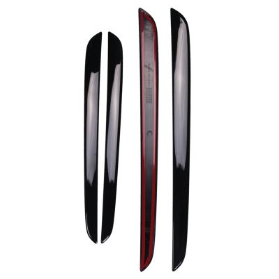 For Honda HRV HR-V Vezel 2021 2022 Glossy Black Inner Door Panels Strip Decoration Cover Trim