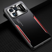 สำหรับ Xiaomi Mi 11 Pro หรูหราเหล็กโลหะผสมไททาเนียมฝาหลังโทรศัพท์อลูมิเนียม