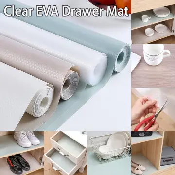 Clear Waterproof Shelf Drawer Liner Cabinet Non Slip Table Cover