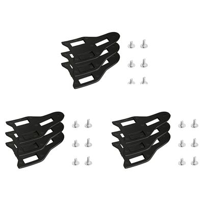 3 set Road Bike Lock Pedal Shims Cycling Shoe Self Lock Adjustable Bicycle Lock Pedal Cleat Gasket Bike Pedals Parts