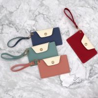 【CC】﹍♀☾  Card Holder for Business Credit Cards Wallet Coin Purse Female Small Wallets Student