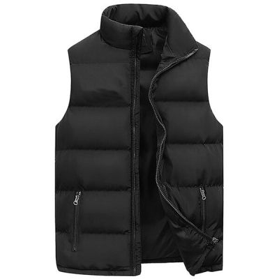 ZZOOI Newest Mens Winter Casual Sleeveless Windproof Down Jacket Vest