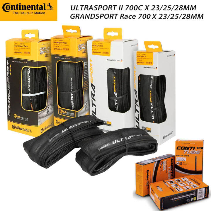 Continental Tires Continental Ultra Sport III 700c Road Bike Tire - Foldable, 23/25c, Grand Sport Race Continental 700x32 - Foto 9
