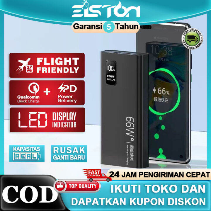 Elston power bank original 20w powerbank mini aesthetic 20000mAh ...