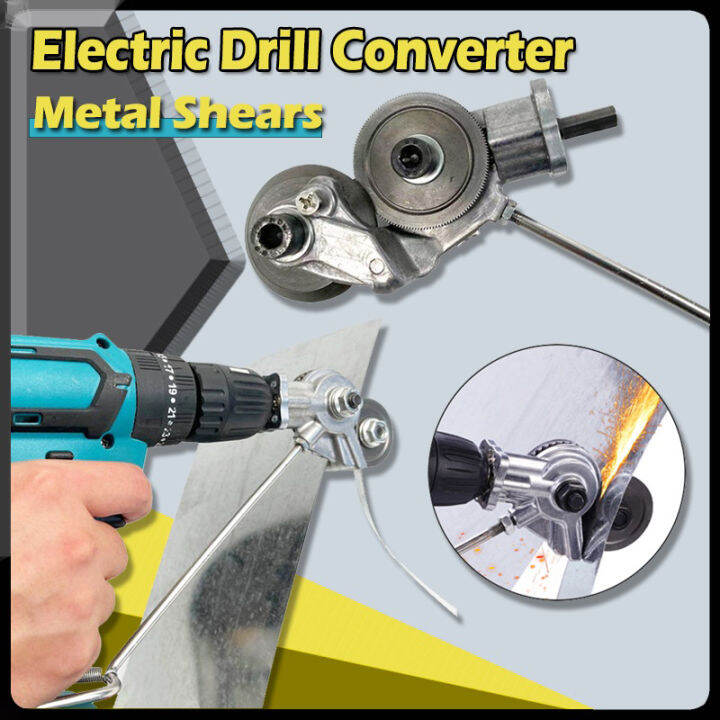 Electric Drill Plate Cutter Metal Sheet Cutter Nibbler Sheet Metal