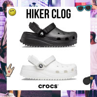 ǎCrocs Collection รองเท้าแตะ รองเท้าแบบสวม ส้นหยัก CR UX CS Hiker Clog 206772-060 206772-143 (2990) [Sportlandwear]