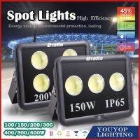 สปอตต์ไลท์ Sportlight LEDflood light ไฟส่องตึกไฟส่องป้ายไฟส่องนาม(สินค้ามีมาตรฐาน มอก)COB 100w,150w,200w,300w,400w,220v