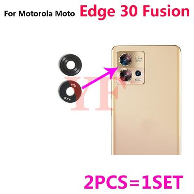 ‘；【。- 10Set For Motorola Moto Edge 20 Pro S Pro Edge 30 Fusion Neo Edge S30 Rear Back Camera Glass Lens Cover With Adhesive Sticker