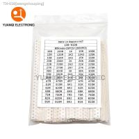 ▧●✧ 2000pcs 4000pcs 1 0402 0603 0805 1206 SMD Chip Resistor Assorted Kit 10 ohm - 910K 80Values Resistance Sample set