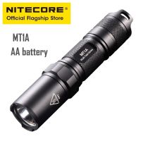 NITECORE ไฟฉาย MT1A กลางแจ้งขนาดเล็กเดินป่าตั้งแคมป์แสงแฟลช AA แบตเตอรี่ Light ไฟฉายอลูมิเนียม Led แบบพกพา