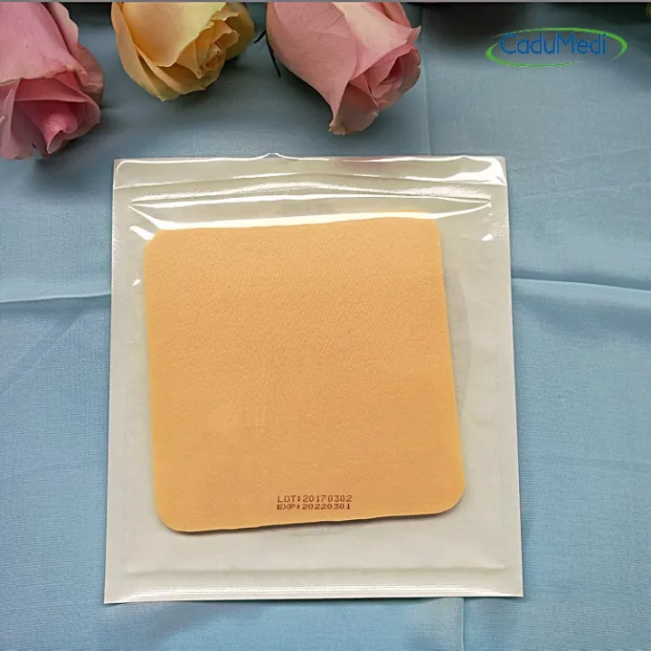 1pcs 15*15CM 5mm dressing wound care pain relief foam dressing non