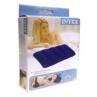 PLW หมอน หมอนเป่าลม INTEX อเนกประสงค์ [สีน้ำเงิน] Travel Air Pillow ขนาด 43*28cm หมอนหนุน หมอนราคาถูก หมอนเพื่อสุขภาพ