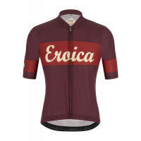 เสื้อเจอร์ซีย์นักปั่นเสื้อแขนสั้นระบายอากาศสำหรับผู้ชาย Stn ทับทิม Eroica Merino จักรยานเสือภูเขาฤดูร้อน