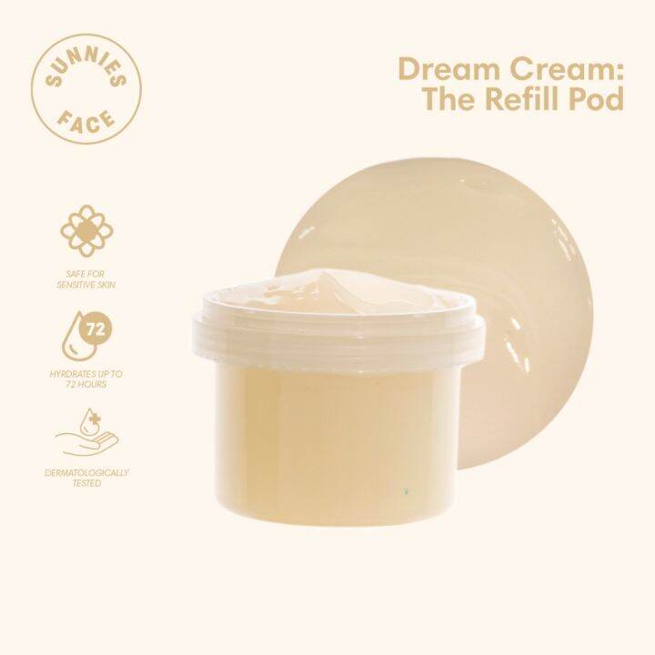 Sunnies Face Dream Cream The Refill Pod [Supercharged Hydrating Gel