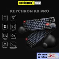 Bàn phím cơ Keychron K8 Pro - Hỗ trợ QMK VIA - thumbnail