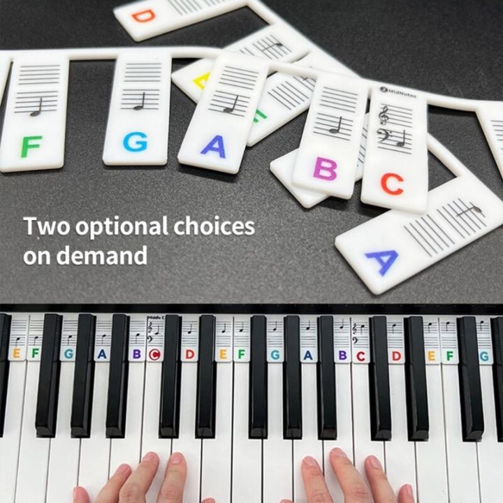 Piano Keyboard Stickers Music Electronic Piano Keyboard Note