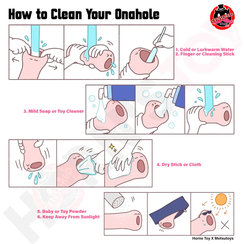 How to clean onahole