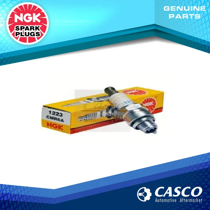 NGK CMR6A Spark Plug 2pcs. Value Pack Lazada PH