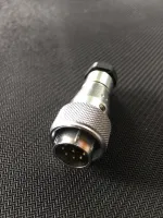 คอนเนคเตอร์ต่อสายไฟ WF20 9pole #0.75sqmm 5A, cable OD.9-10.5mm circular connector IP67 WF20J9TA male poles