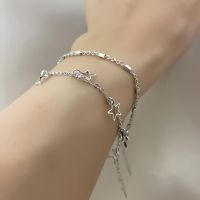 Jewelry Gift Lightweight Lady Personality Hollow Star Pendant Charm Bracelet for Party