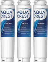 AQUA CREST 9000 077104 Refrigerator Water Filter Replacement for UltraClarity REPLFLTR10, Bosch Ultra Clarity 644845, 3 Filters