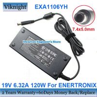 6.32A 19V 120W EXA1106YH AC ที่ชาร์จอะแดปเตอร์สำหรับ Tronix Asus ทั้งหมดในหนึ่งเครื่องสำรองไฟคอมพิวเตอร์7.4X5.0Mm รับประกันสองปี