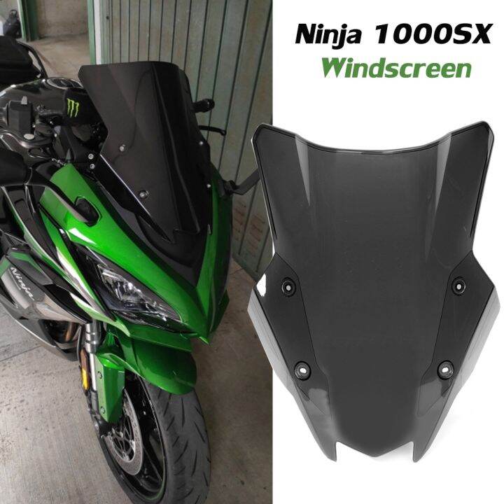 Z1000SX Windscreen Windshield Wind Deflector Visor Viser for Kawasaki